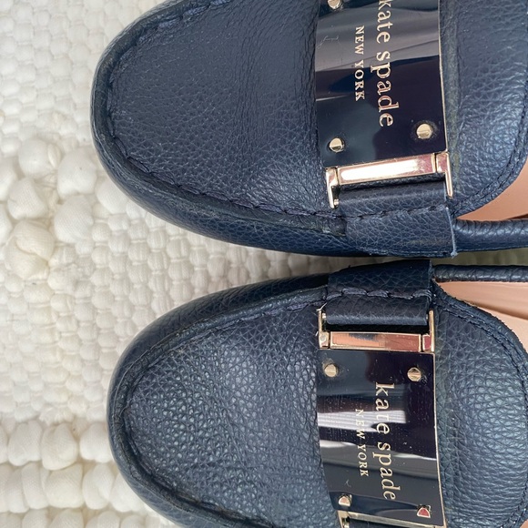 Kate Spade Blue Loafers Elegant Design - Picture 4 of 8